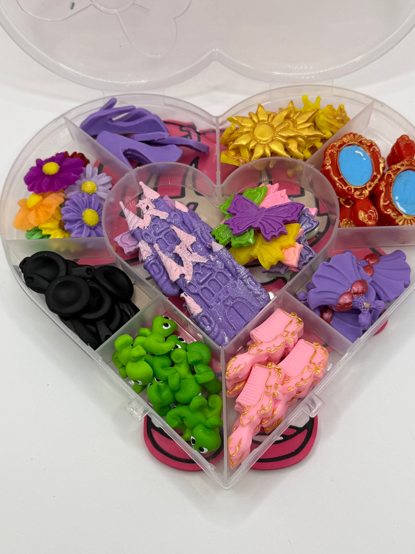 Rapunzel Clay charms