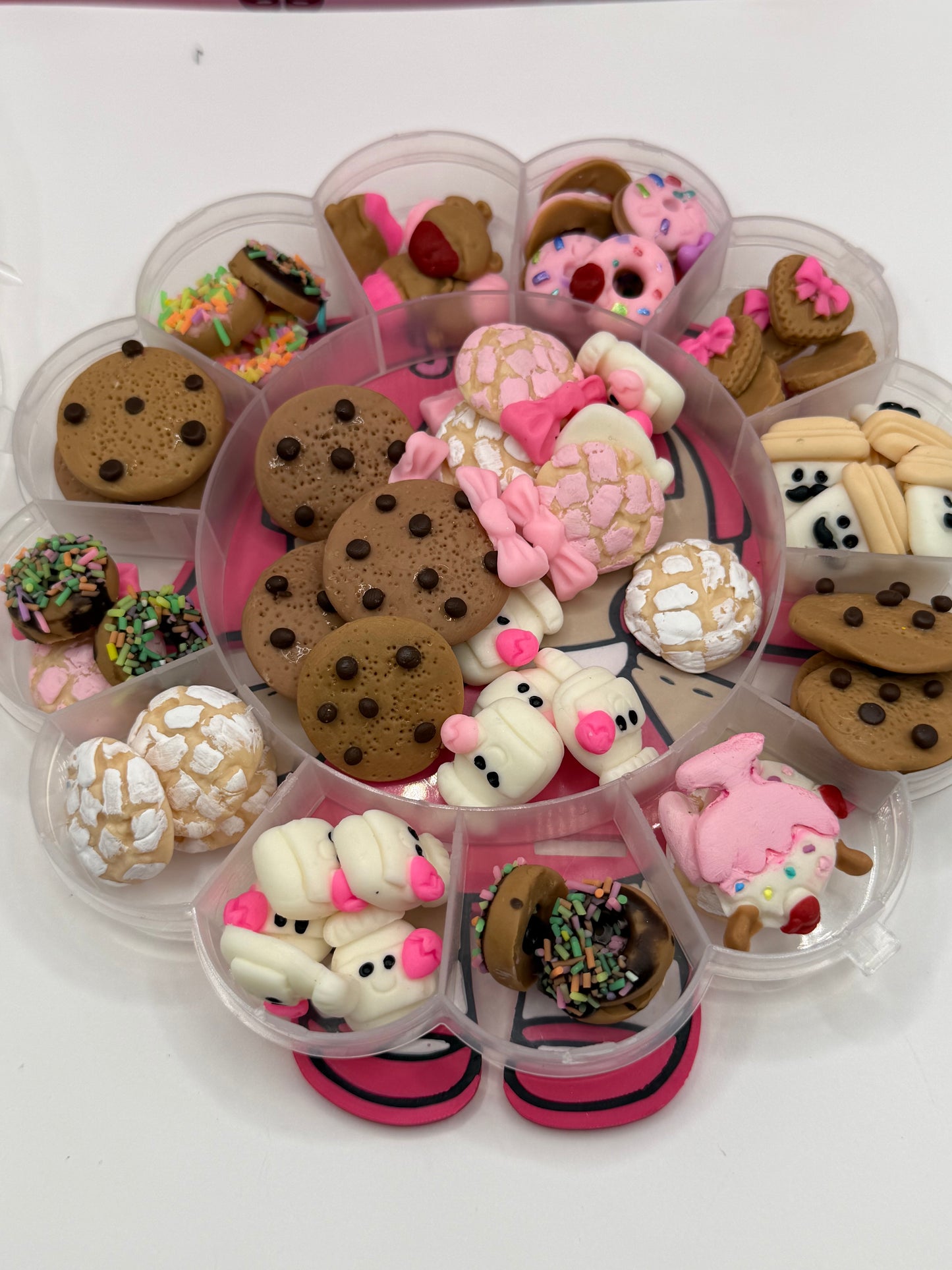 Cookie clay charms