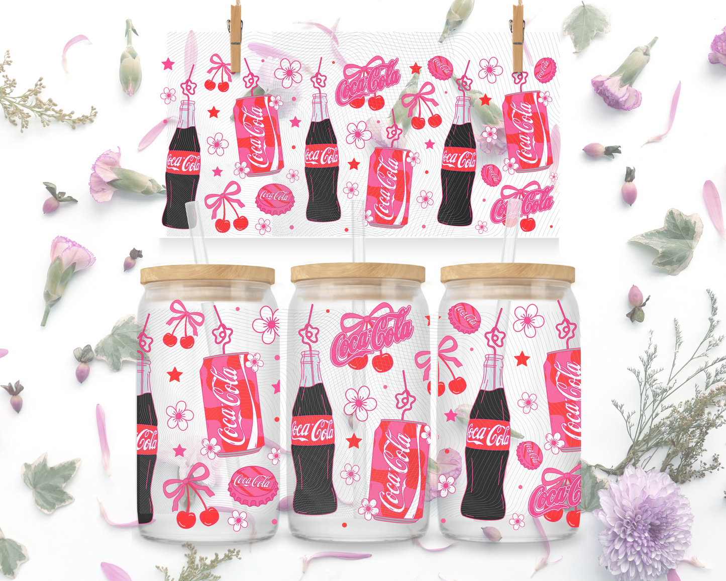 Red and Pink Soda 2