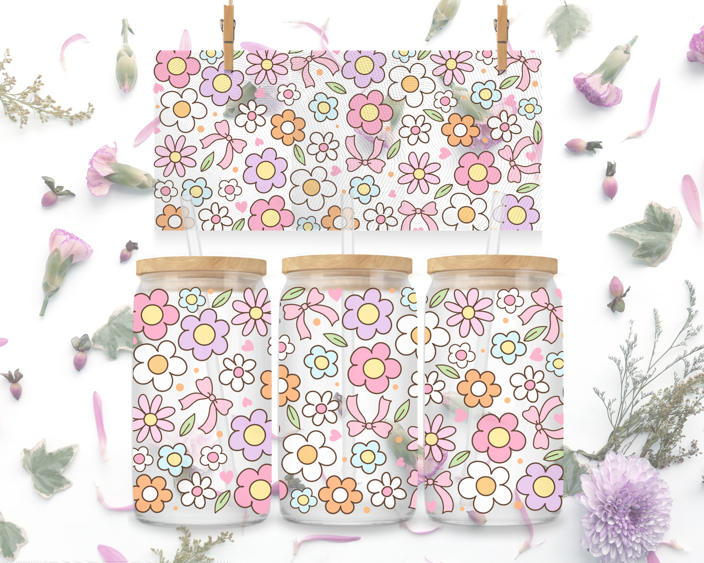Flowers and Bows