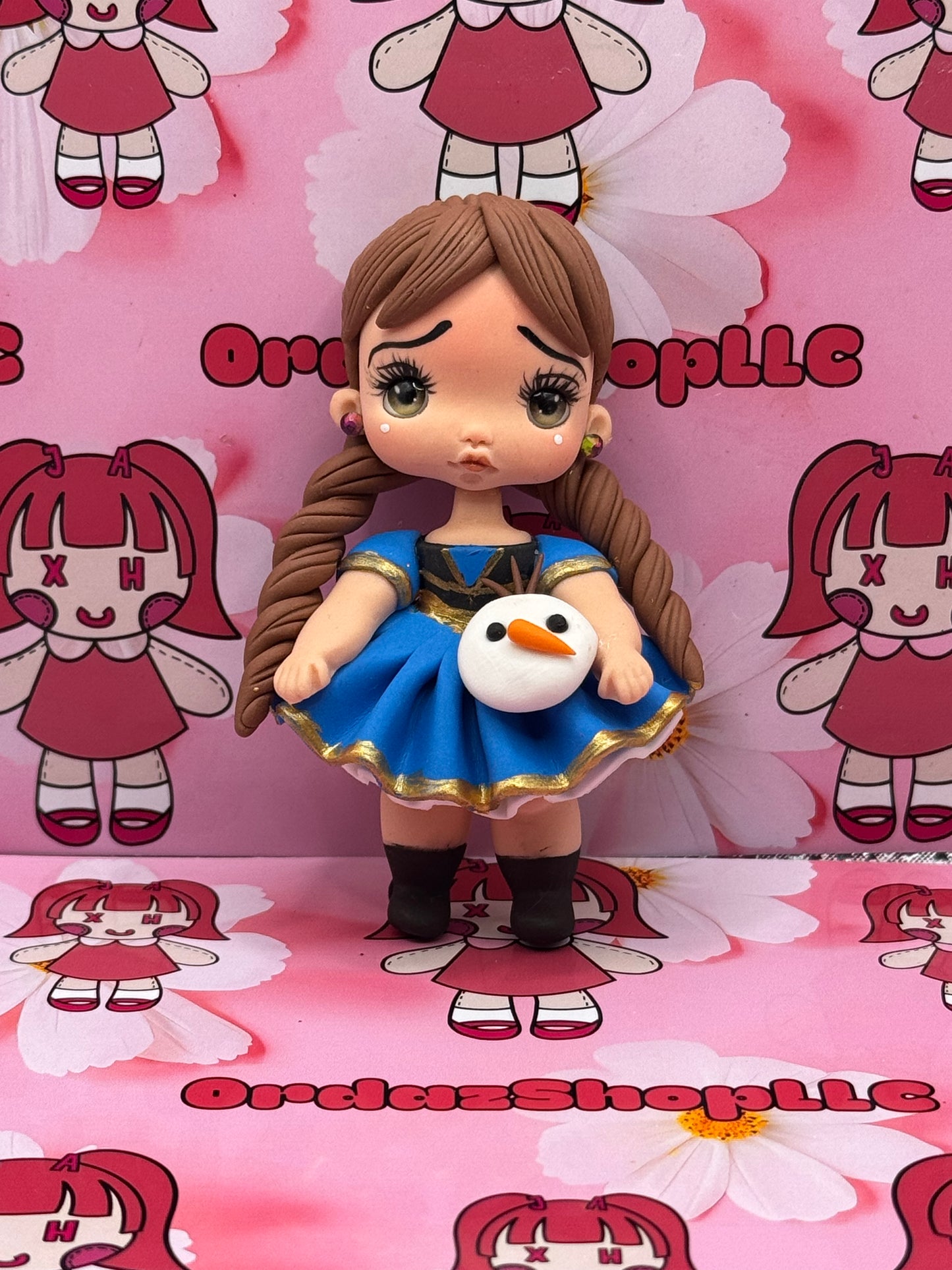 LARGE Anna & Elsa