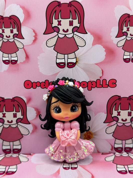 Pink Butterfly Girl Style. 1