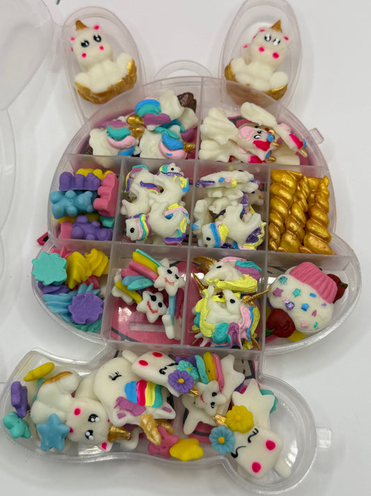 Unicorn Clay charms