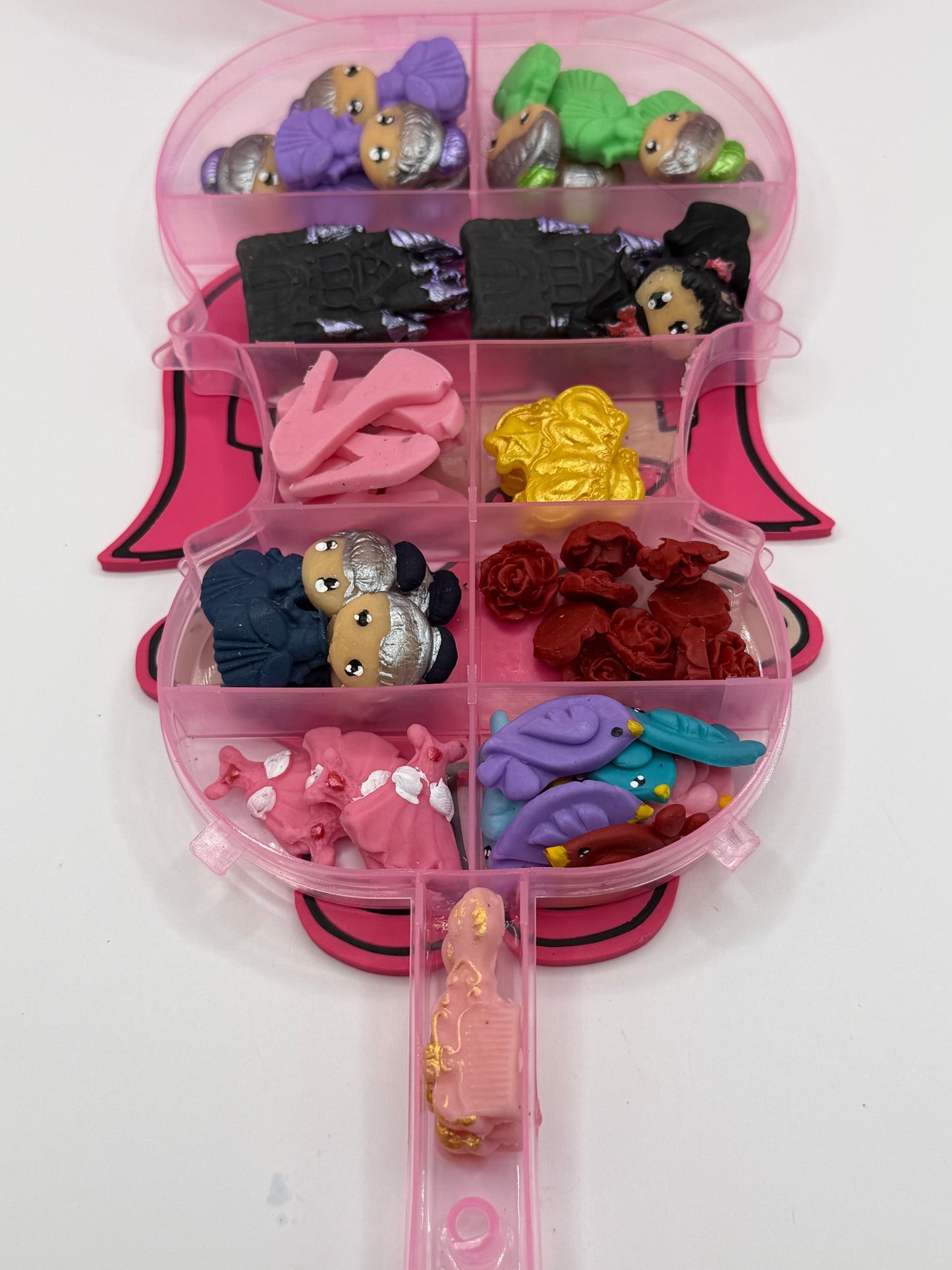 Sleeping beauty Clay charms