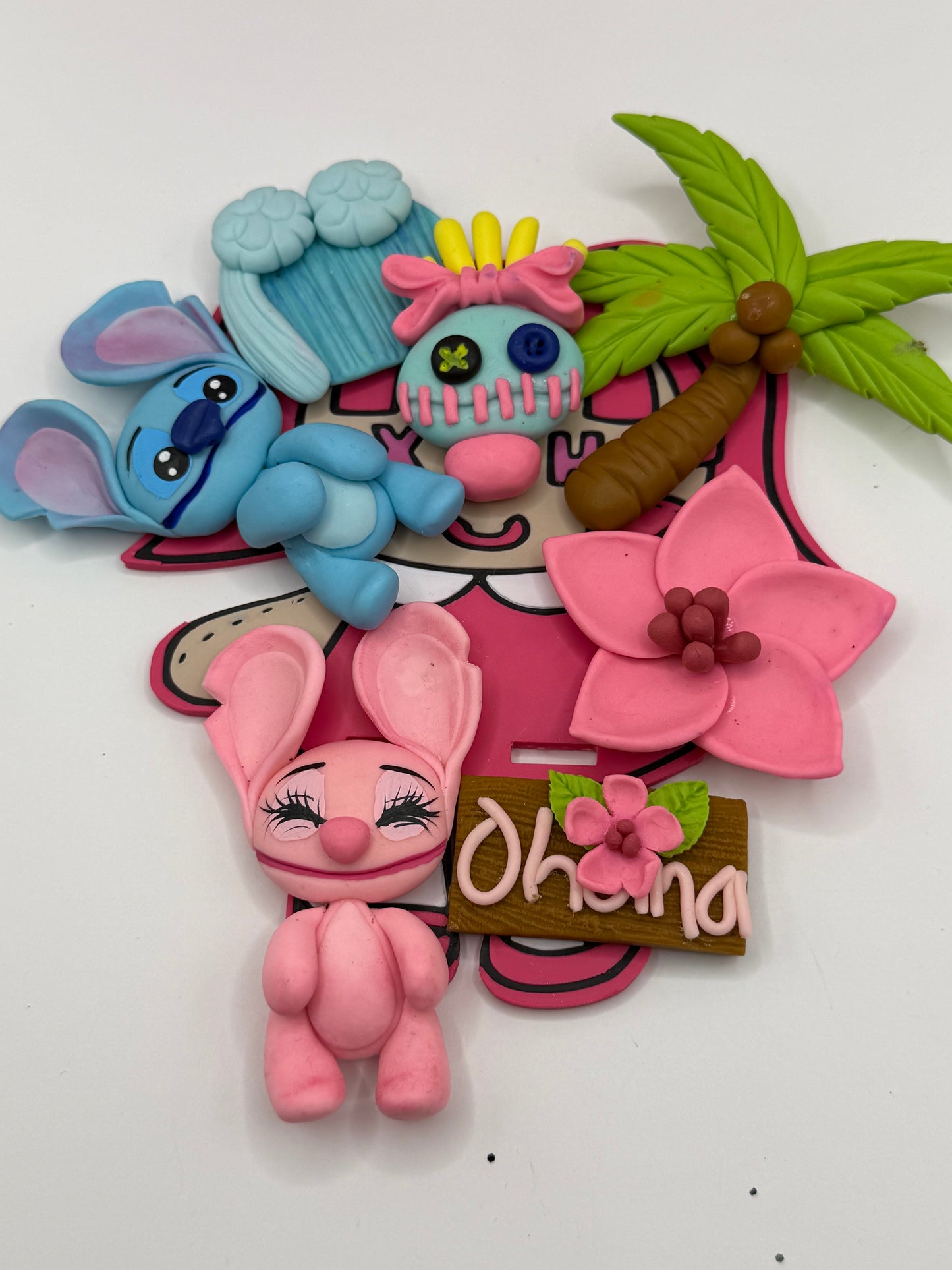 Large Clay charms STICH