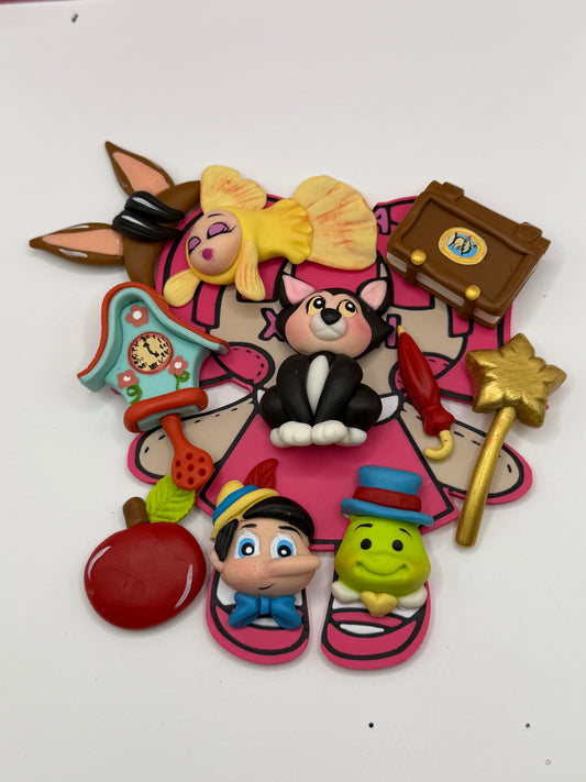 Pinocchio large Clay charms