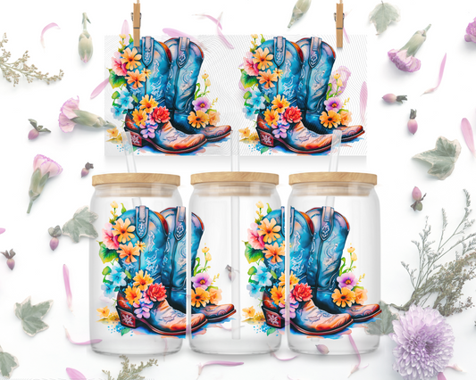 Flower Boots