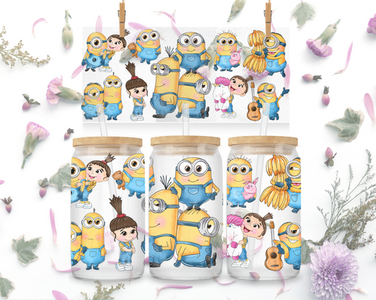 Girl and Minions