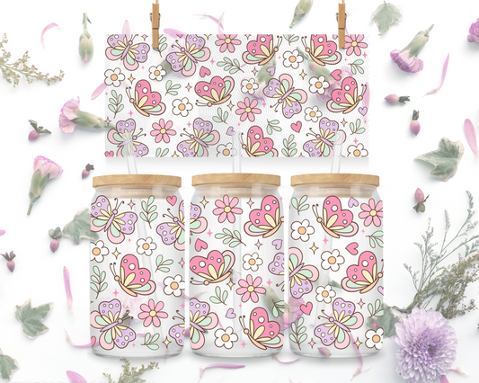 Butterflies & Flowers