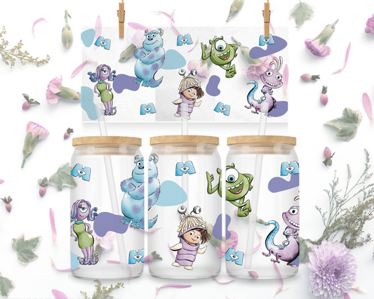 Blue & Green Monsters