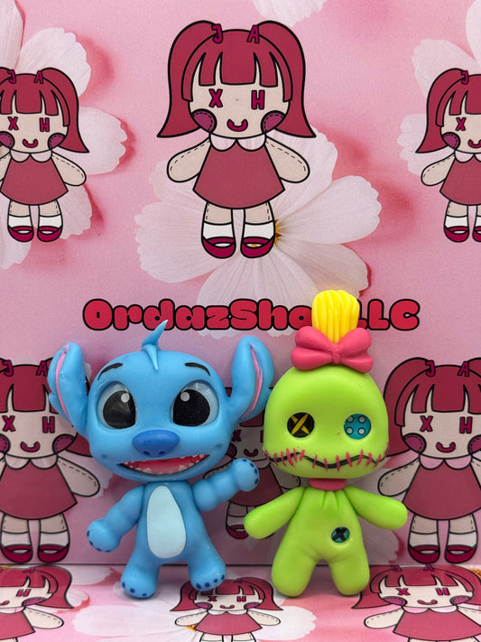 Blue Alien & Teddy