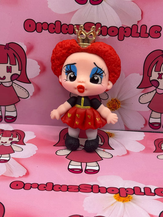 Queen on hearts
