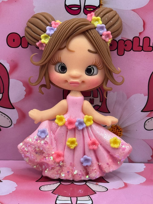 Flower Pink Dress Girl