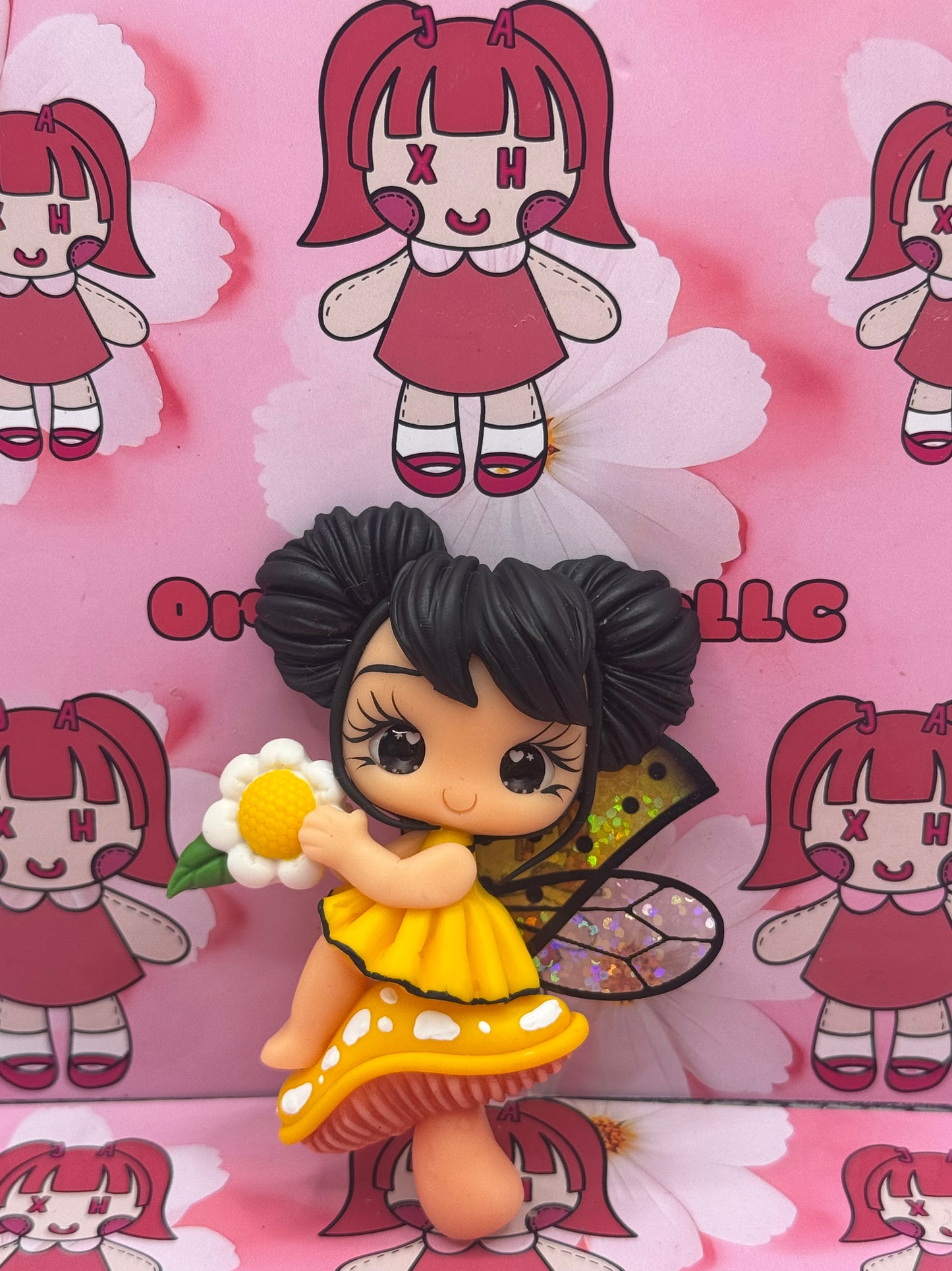 Yellow Butterfly Girl