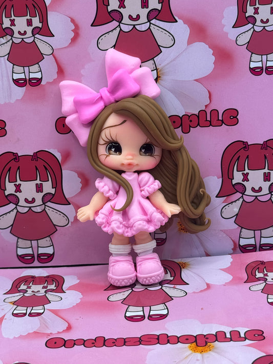Pink Bow Girl
