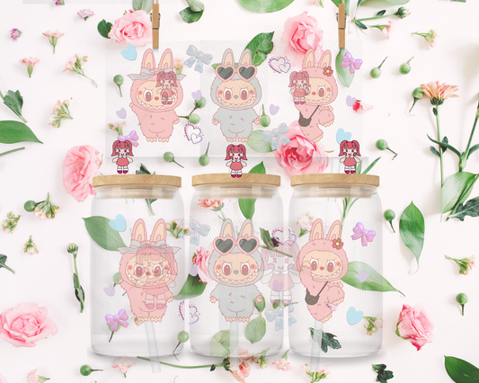 Pink & Blue Monsters