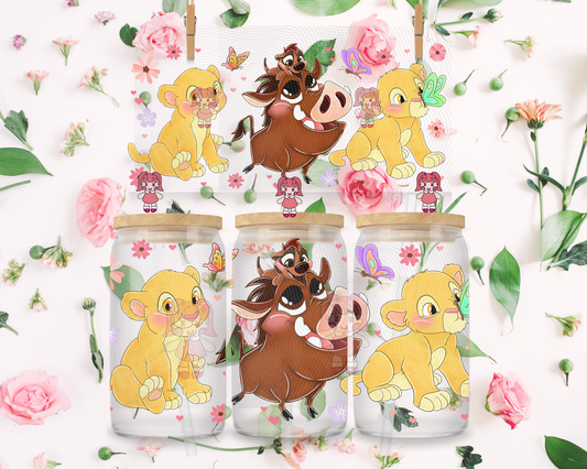 Baby Pumba, Simba, & Timon