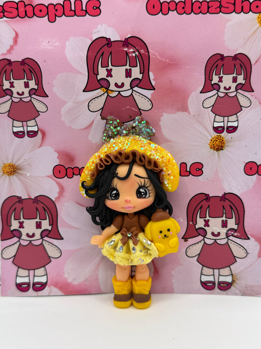 Yellow and Brown Girl