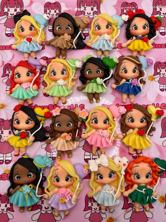 Princesses w/ Balloons