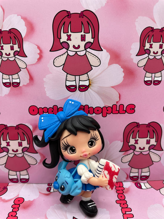 Stitch School Girl