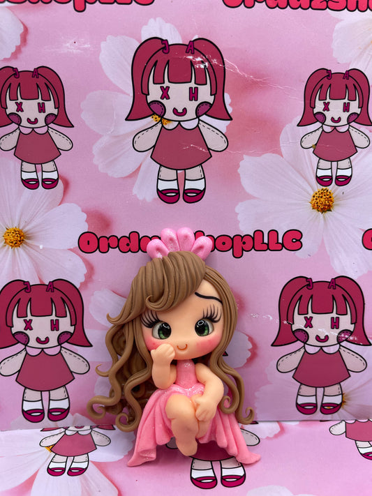 Pink Dress Girl