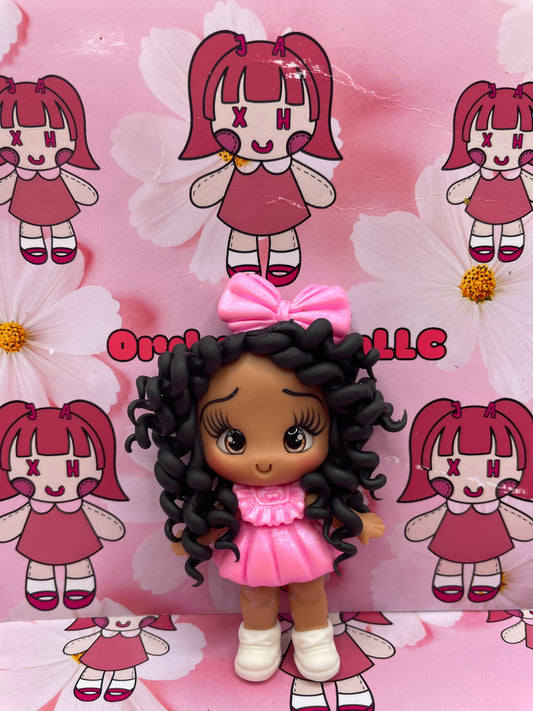 Pink Bow Girl